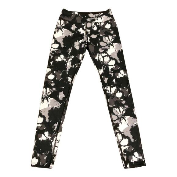 Beyond Yoga Pants - Beyond Yoga Leggings Small Black Gray White Geometric Pattern